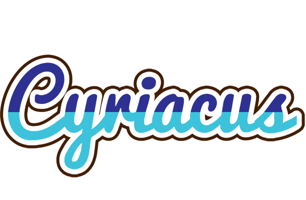 Cyriacus raining logo