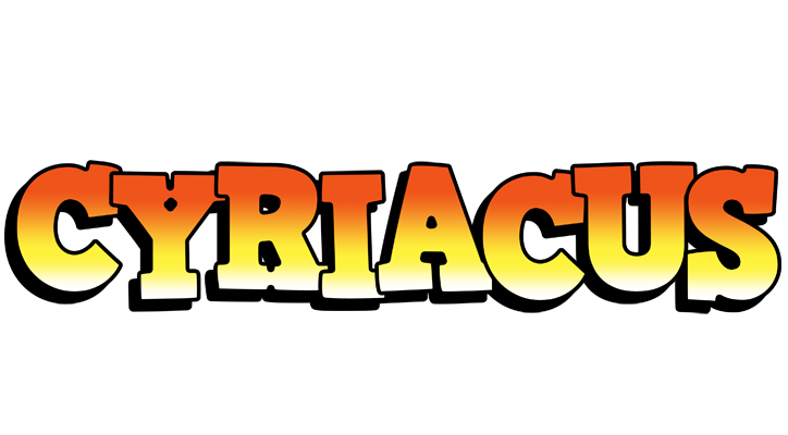 Cyriacus sunset logo