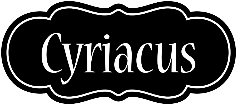 Cyriacus welcome logo
