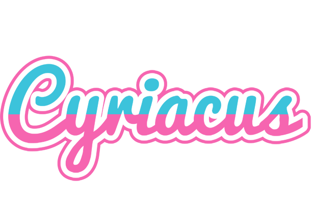 Cyriacus woman logo