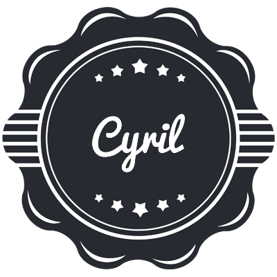 Cyril badge logo