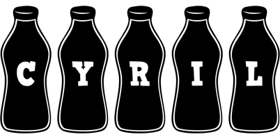 Cyril bottle logo