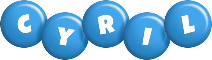Cyril candy-blue logo