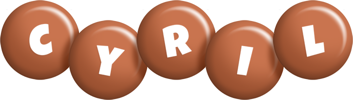 Cyril candy-brown logo