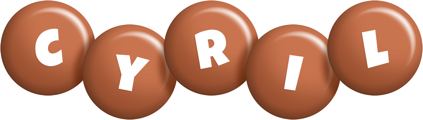 Cyril candy-brown logo
