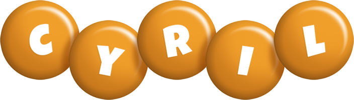 Cyril candy-orange logo