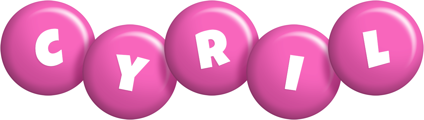 Cyril candy-pink logo