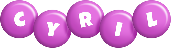 Cyril candy-purple logo
