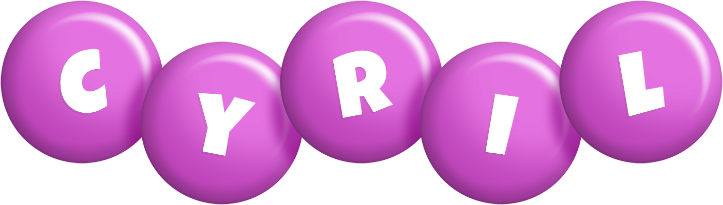 Cyril candy-purple logo