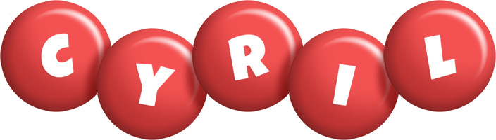 Cyril candy-red logo