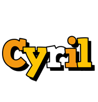 Cyril cartoon logo