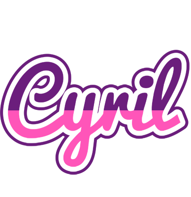 Cyril cheerful logo