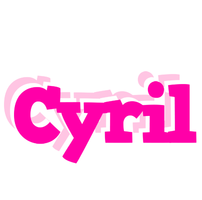 Cyril dancing logo