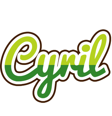 Cyril golfing logo