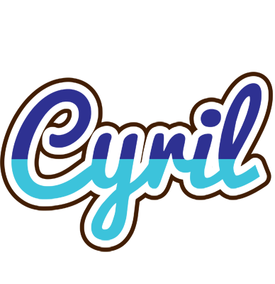 Cyril raining logo