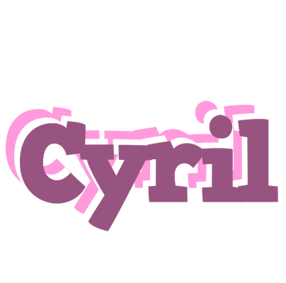 Cyril relaxing logo