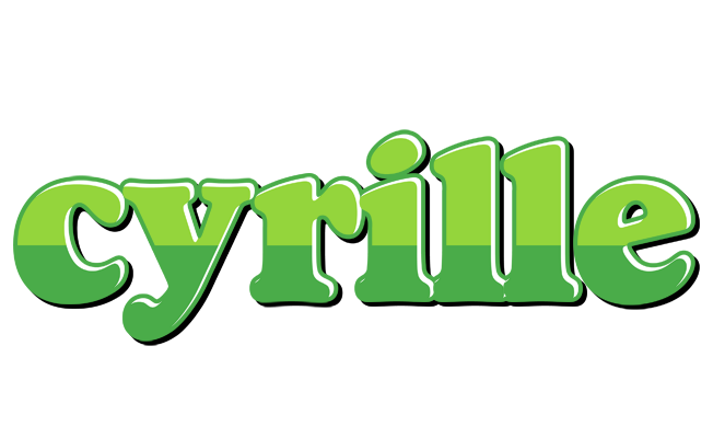 Cyrille apple logo