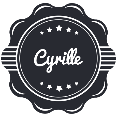 Cyrille badge logo