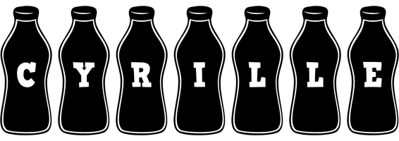 Cyrille bottle logo