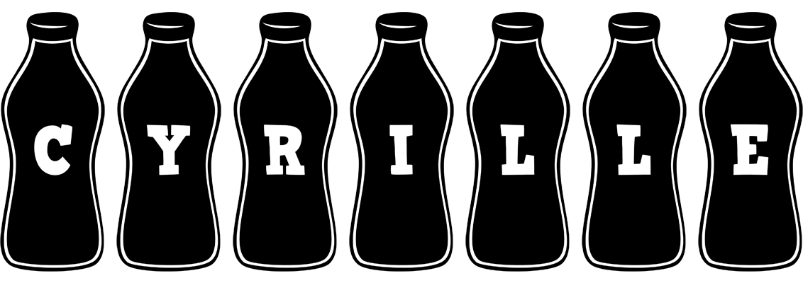 Cyrille bottle logo