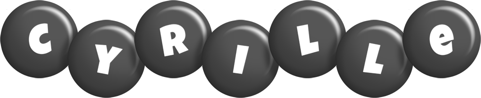 Cyrille candy-black logo