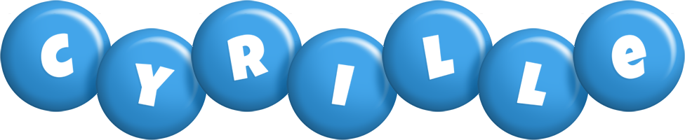 Cyrille candy-blue logo
