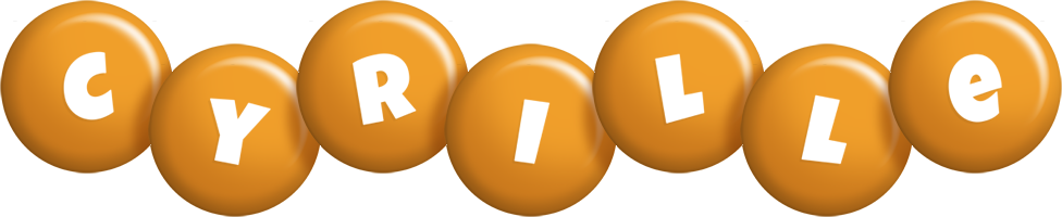 Cyrille candy-orange logo