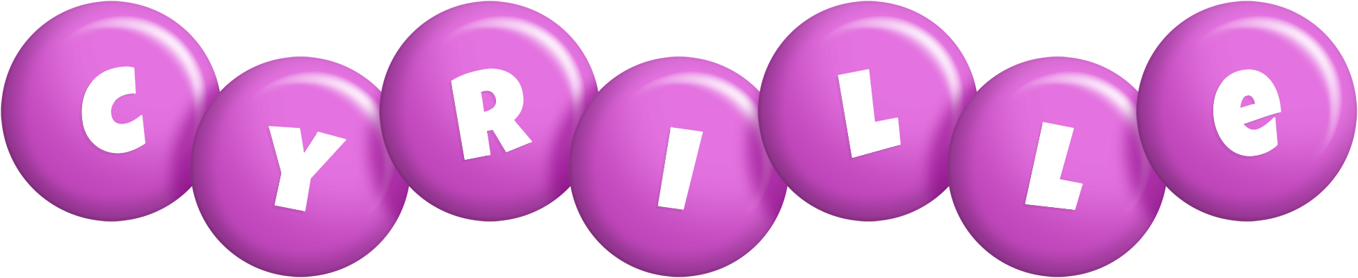 Cyrille candy-purple logo