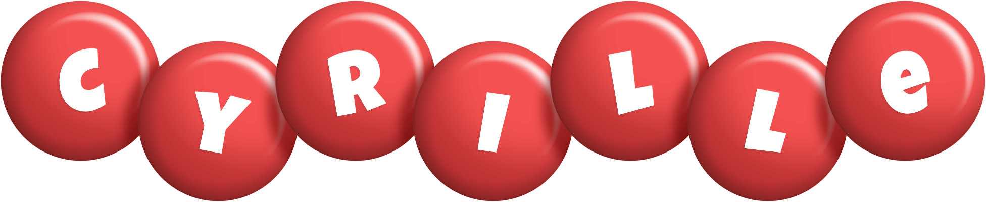 Cyrille candy-red logo