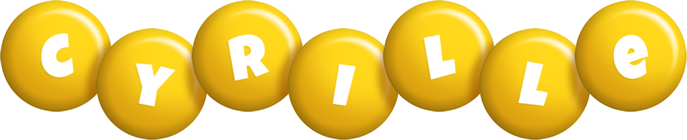 Cyrille candy-yellow logo