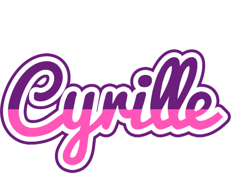 Cyrille cheerful logo