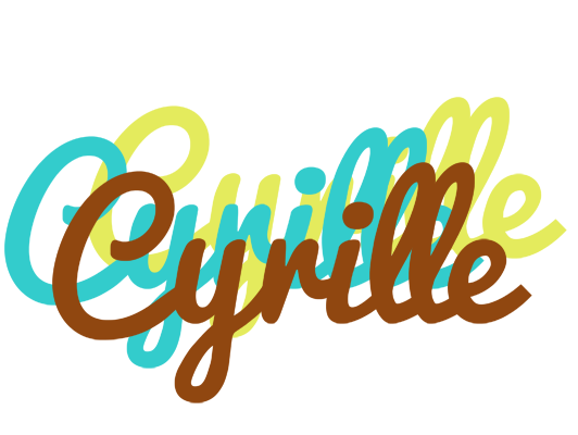 Cyrille cupcake logo