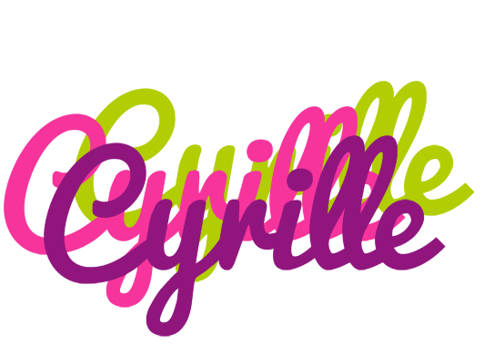 Cyrille flowers logo