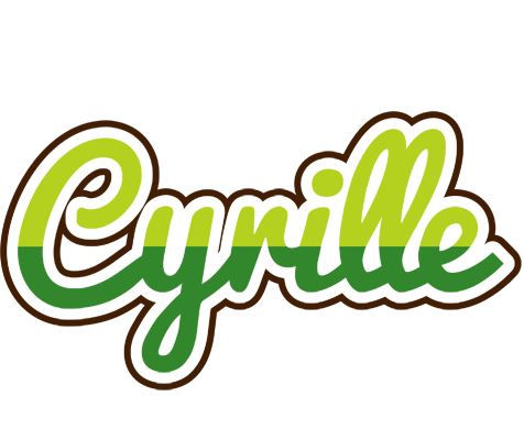 Cyrille golfing logo