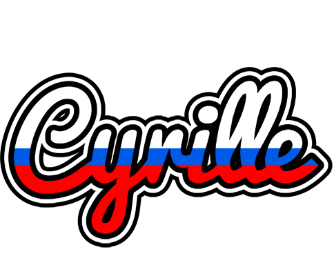 Cyrille russia logo