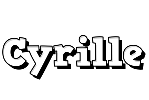 Cyrille snowing logo