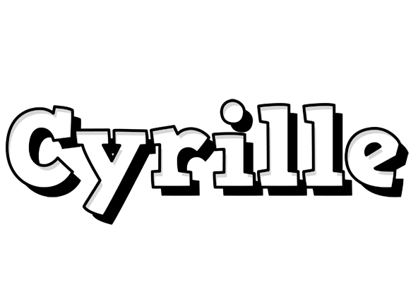 Cyrille snowing logo