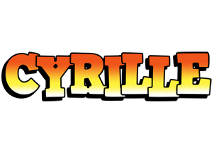 Cyrille sunset logo