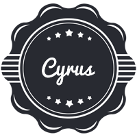 Cyrus badge logo