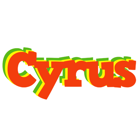 Cyrus bbq logo
