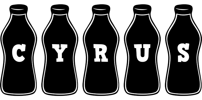 Cyrus bottle logo