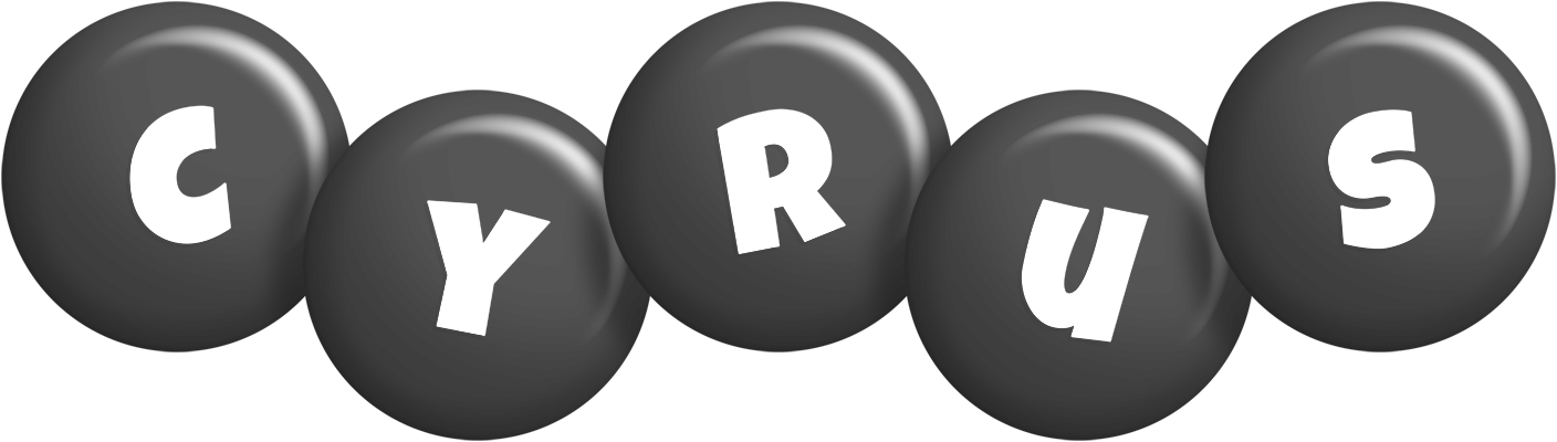 Cyrus candy-black logo
