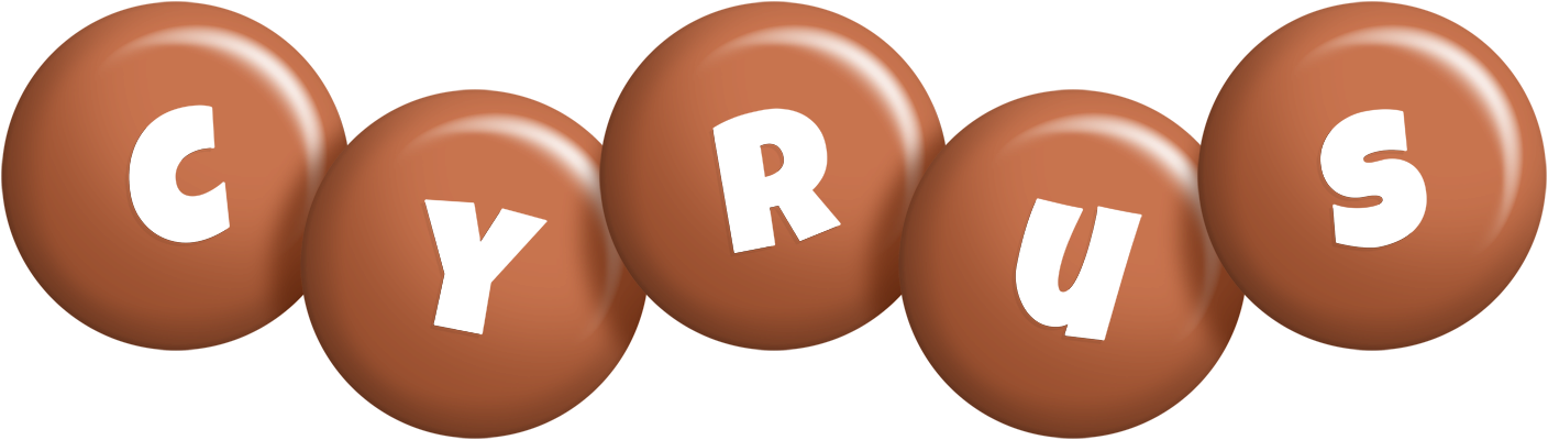 Cyrus candy-brown logo