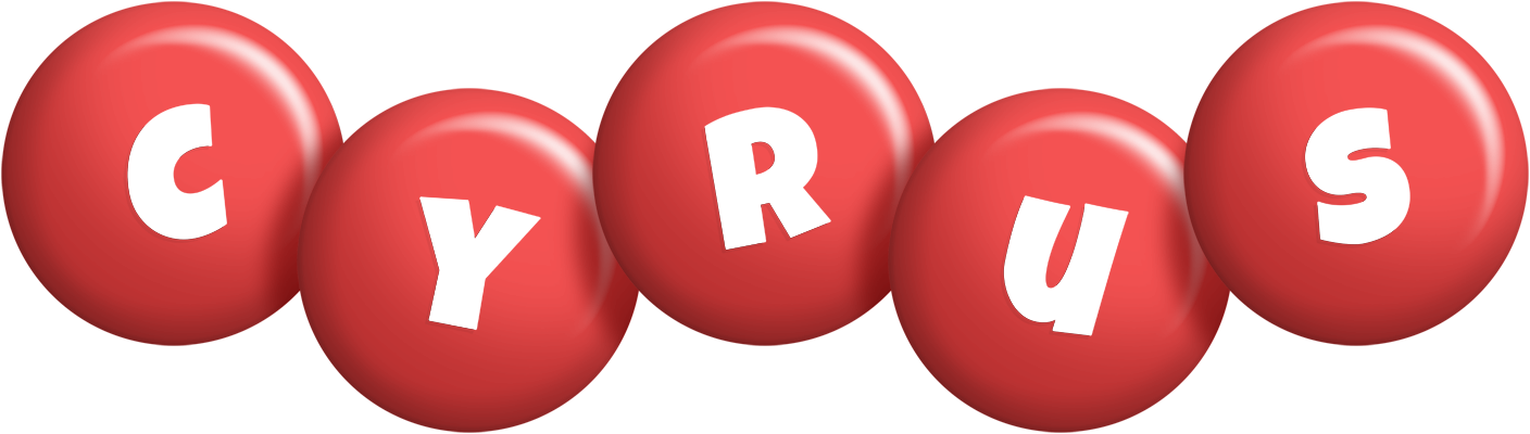 Cyrus candy-red logo
