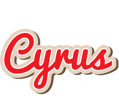 Cyrus chocolate logo