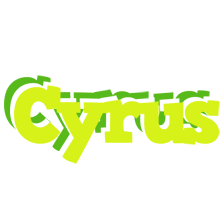 Cyrus citrus logo