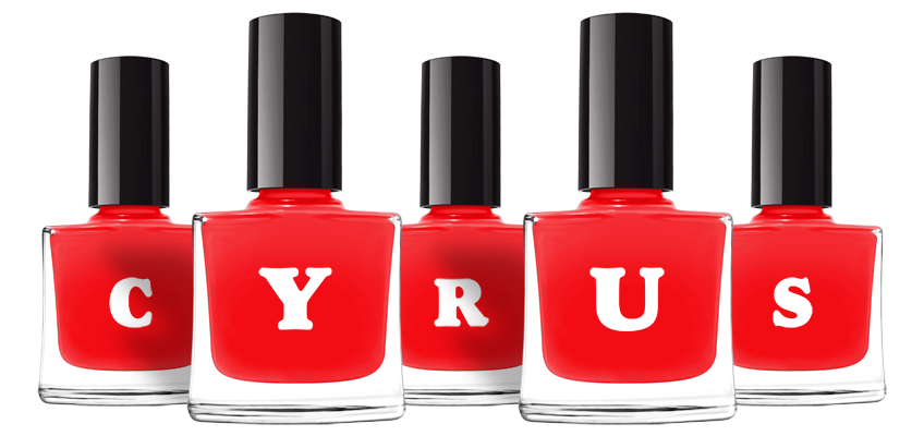 Cyrus fashion logo