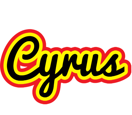 Cyrus flaming logo