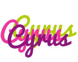 Cyrus flowers logo