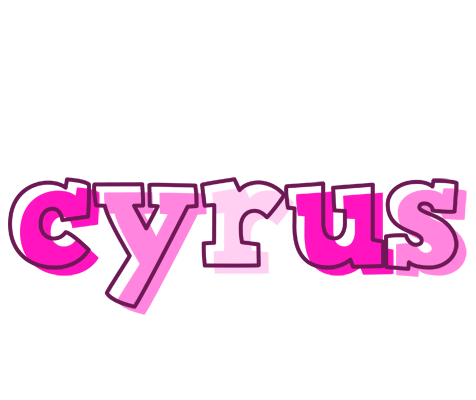 Cyrus hello logo